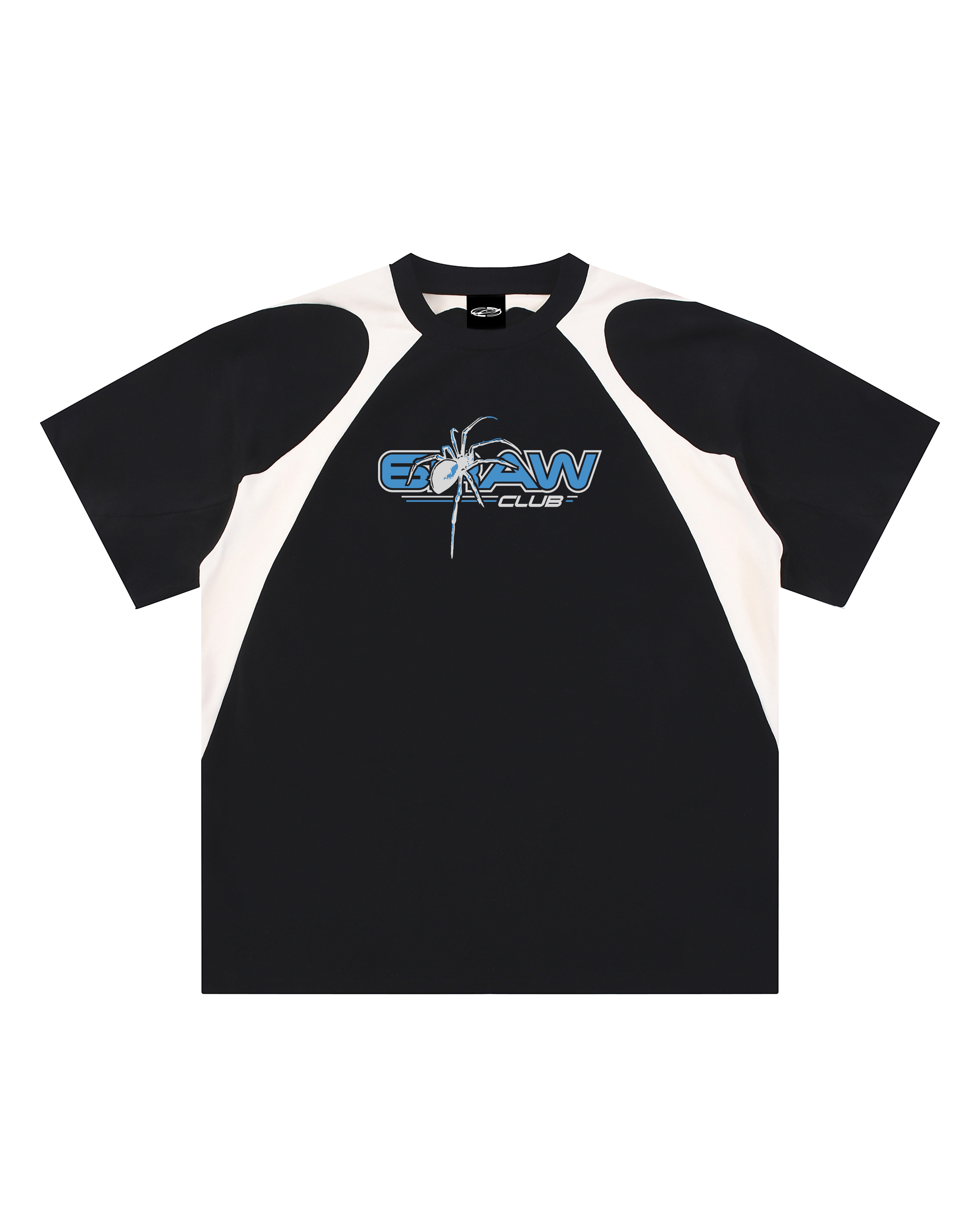 Tee-Shirt Noir 6raw Club "Spider"