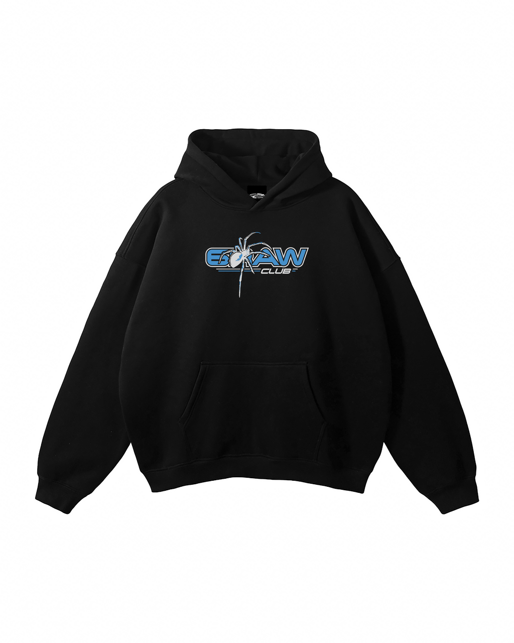 Hoodie Noir 6Club "Spider"